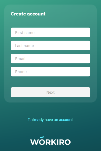 Signing up to Workiro ()_13730809391388.png